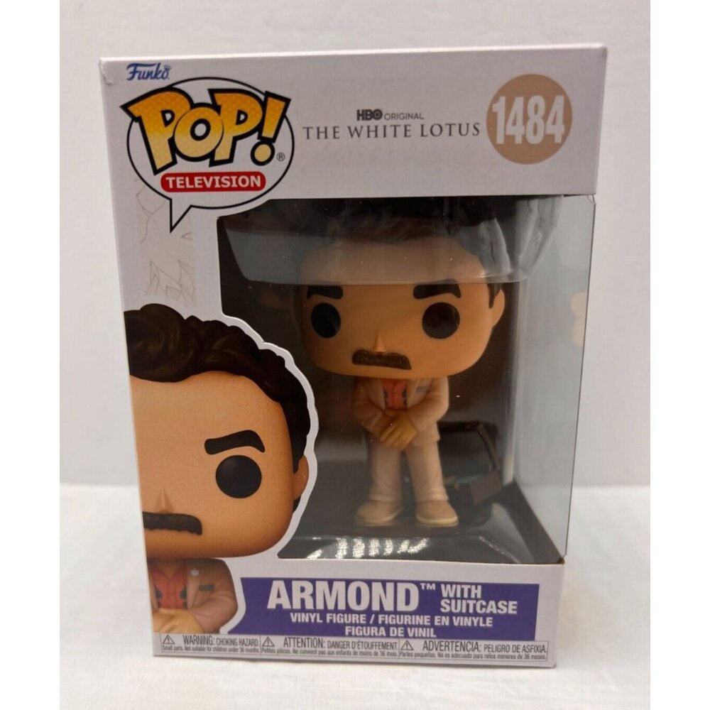 Funko Pop Television: The White Lotus - Armond with Suitcase -(#1484, NEW)
